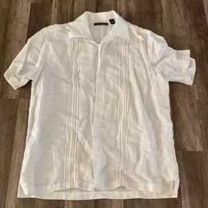 Men’s short sleeve linen shirt